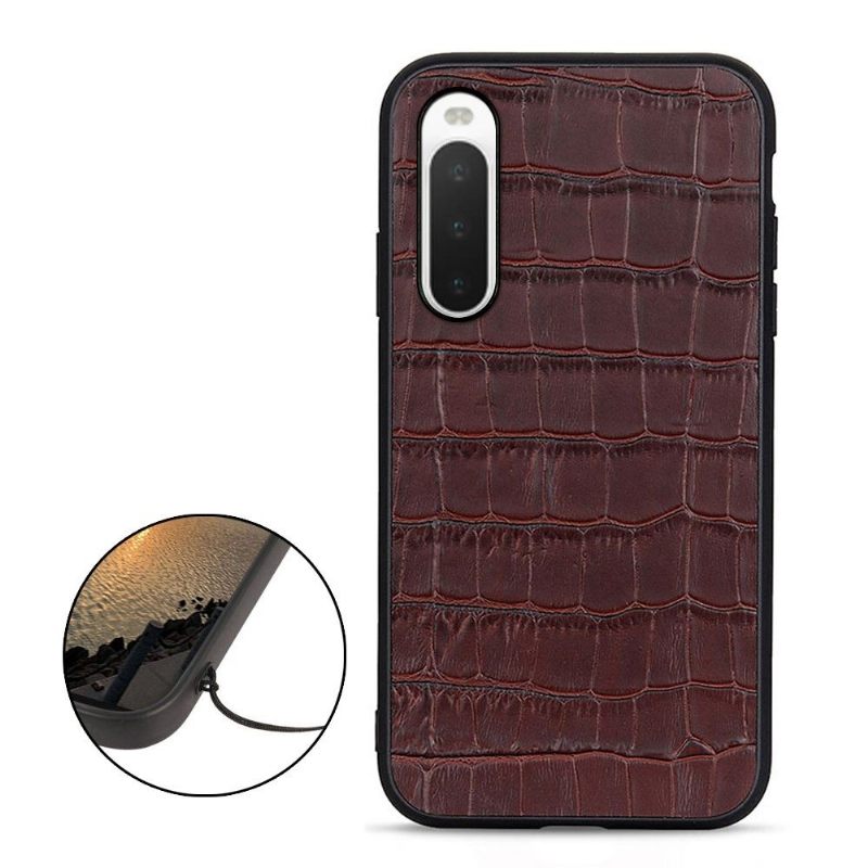 Θήκη Sony Xperia 10 IV Chic Croco Skin Look