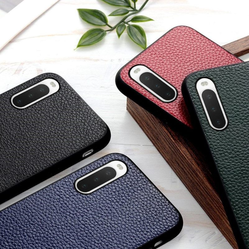 Θήκη Sony Xperia 10 IV Grained Leather