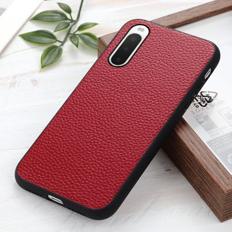 Θήκη Sony Xperia 10 IV Grained Leather