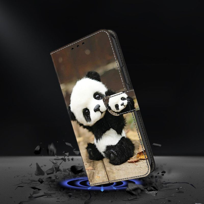 Δερματινη Θηκη Google Pixel 9 Pro Μοτίβο Panda