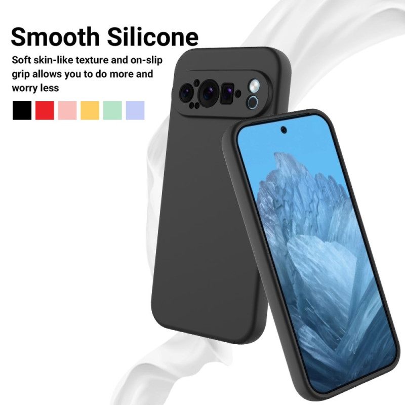 Κάλυμμα Google Pixel 9 Pro Silicone Με Λουράκι