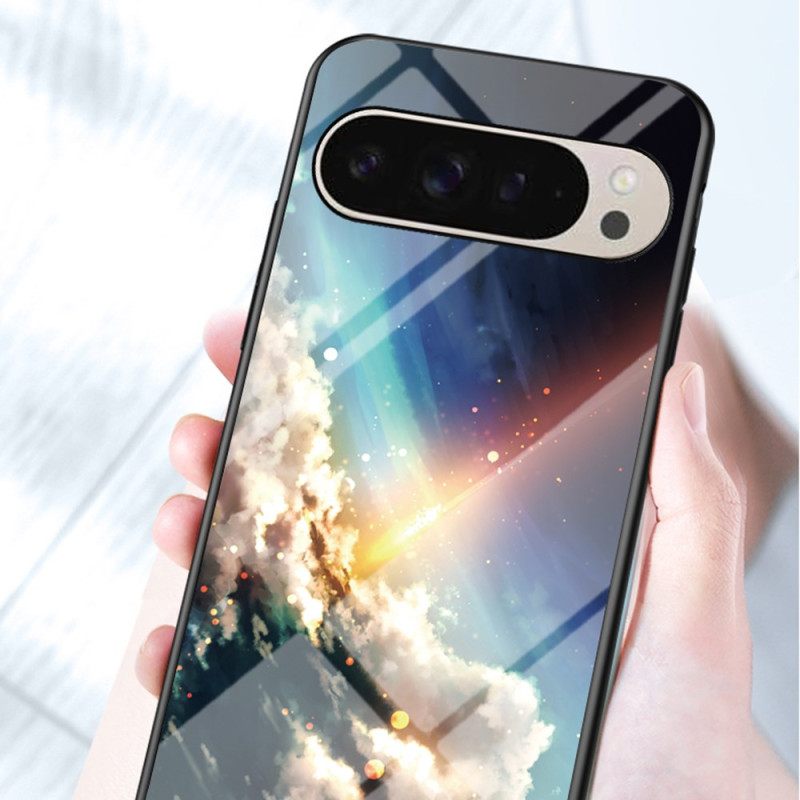 Κάλυμμα Google Pixel 9 Pro Θήκες Κινητών Starry Sky Tempered Glass