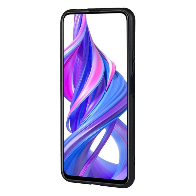 Θήκη Honor 9X Pro Θήκη Κάρτας Δερμάτινων Εφέ