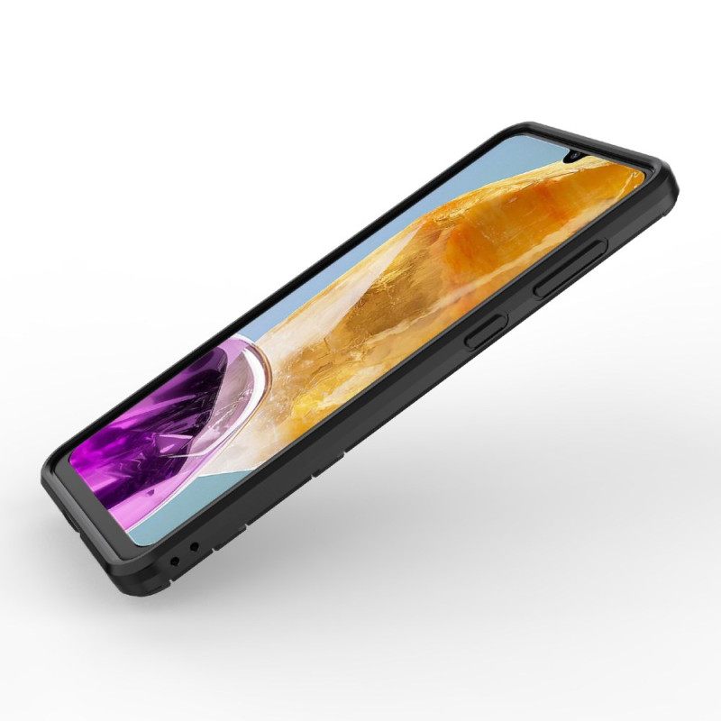 Κάλυμμα Samsung Galaxy M55 5g Αφαιρούμενη Υποστήριξη Hands-free Δύο Θέσεων Σιλικόνης