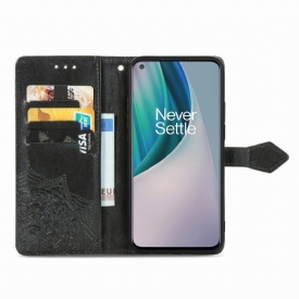 δερματινη θηκη OnePlus Nord N10 Mandala Relief Faux Leather