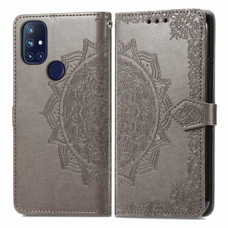 δερματινη θηκη OnePlus Nord N10 Mandala Relief Faux Leather