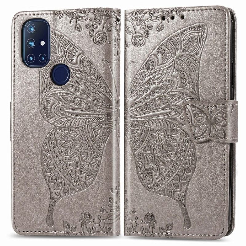 Κάλυμμα OnePlus Nord N10 Butterfly Relief