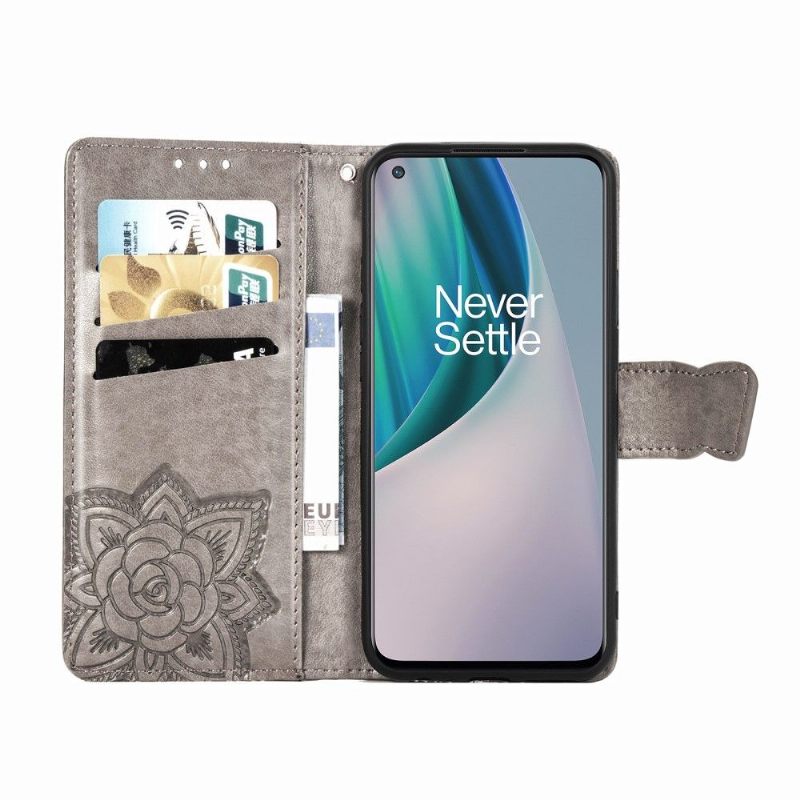 Κάλυμμα OnePlus Nord N10 Butterfly Relief