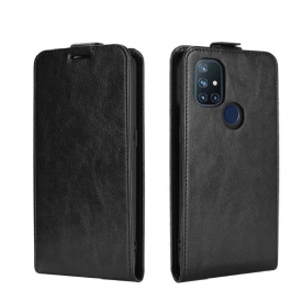 Κάλυμμα OnePlus Nord N10 Θήκη Flip Faux Leather Vertical