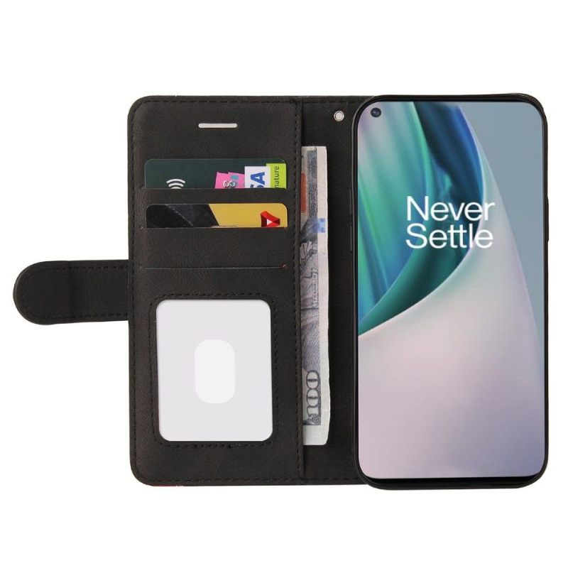 Θήκη Flip OnePlus Nord N10 Bicolor Artistic