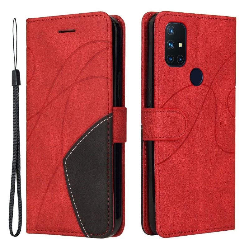 Θήκη Flip OnePlus Nord N10 Bicolor Artistic