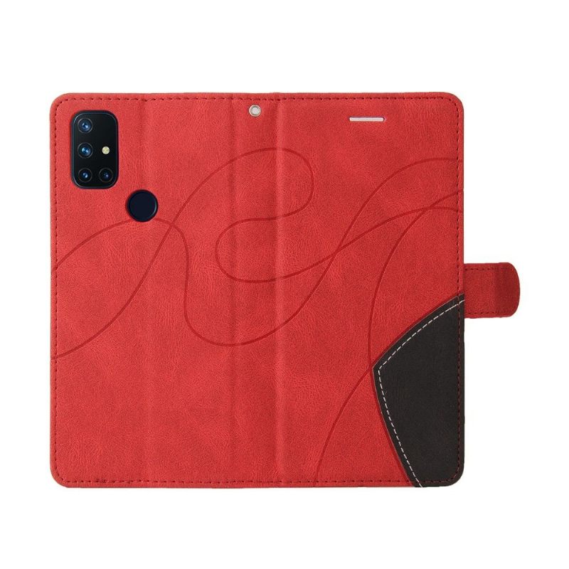 Θήκη Flip OnePlus Nord N10 Bicolor Artistic