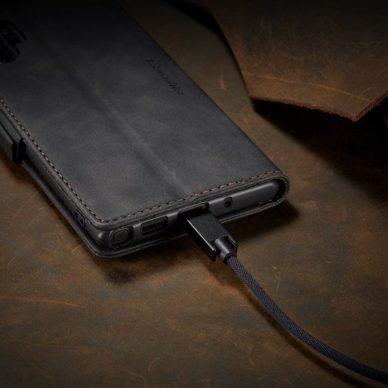 δερματινη θηκη Samsung Galaxy Note 10+ / Note 10+ 5G Golias Imitation Leather