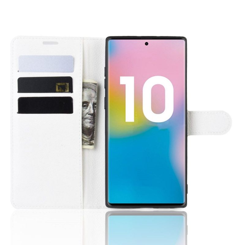 Θήκη Flip Samsung Galaxy Note 10+ / Note 10+ 5G πορτοφολι Δερμάτινο Στυλ