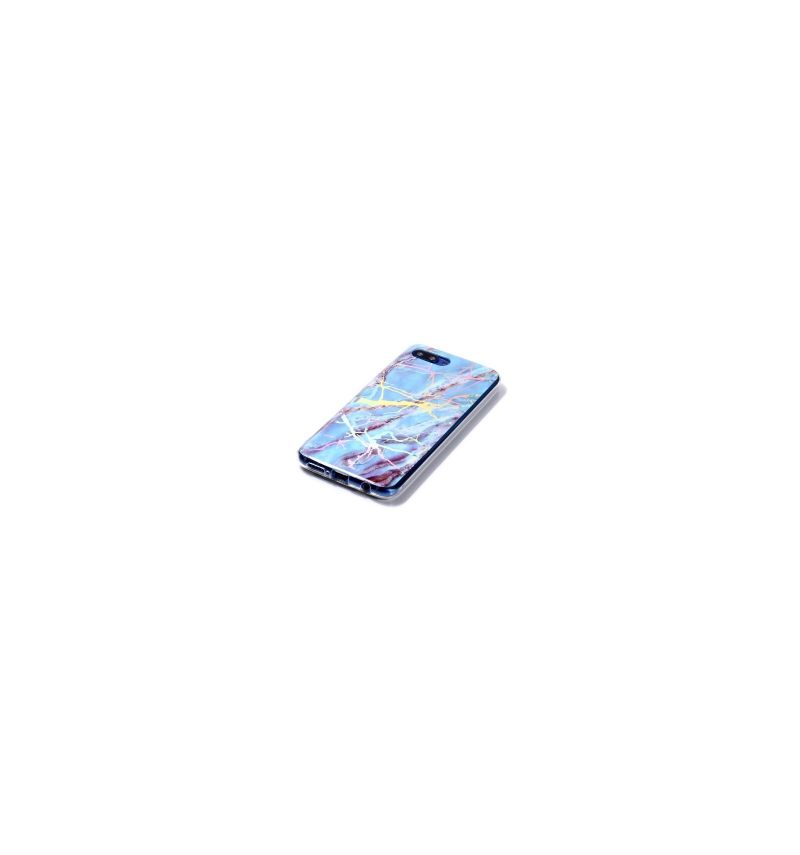 Θήκη Honor 10 Premium Marble - Blue