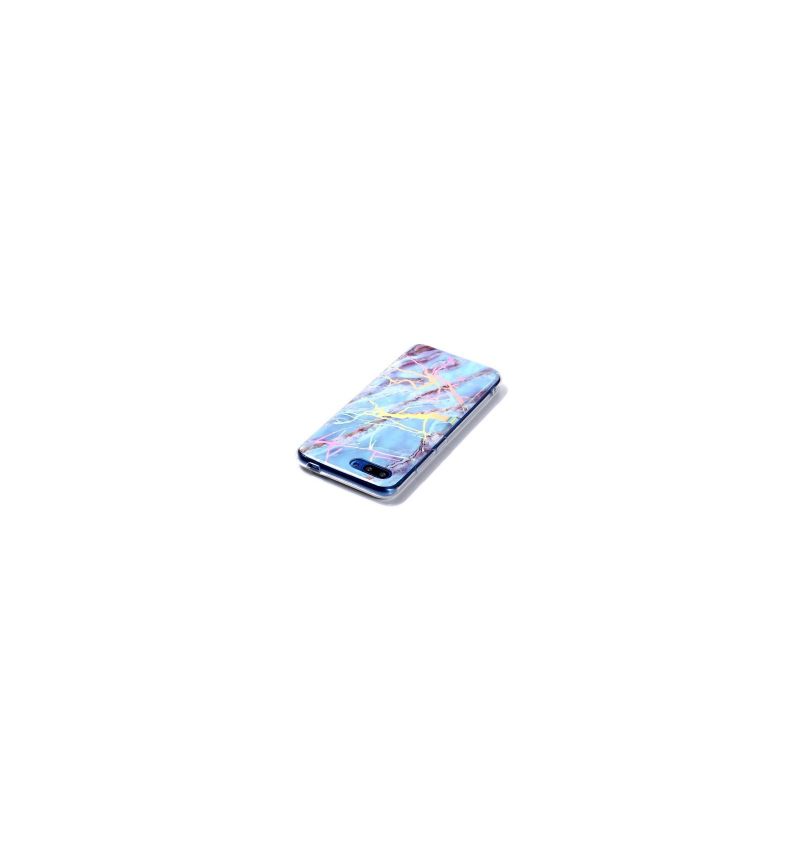 Θήκη Honor 10 Premium Marble - Blue