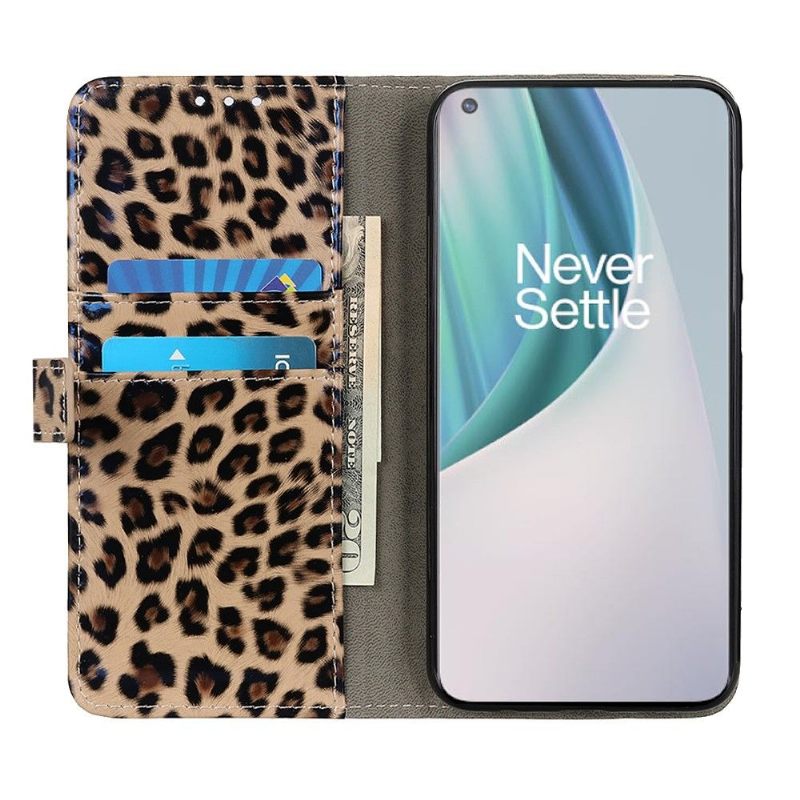 Κάλυμμα OnePlus Nord N100 Faux Leopard Style