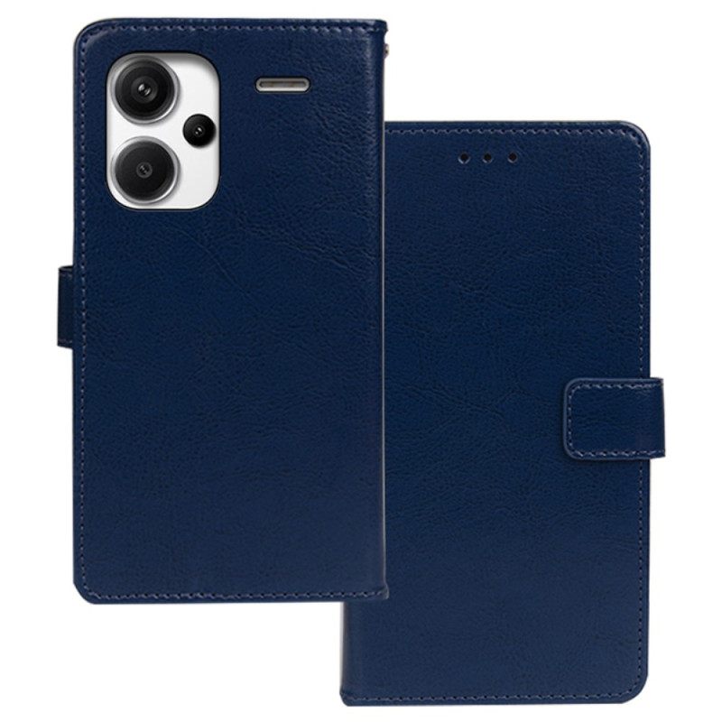 Δερματινη Θηκη Xiaomi Redmi Note 13 Pro Plus 5g Faux Leather Idewei Σιλικόνης