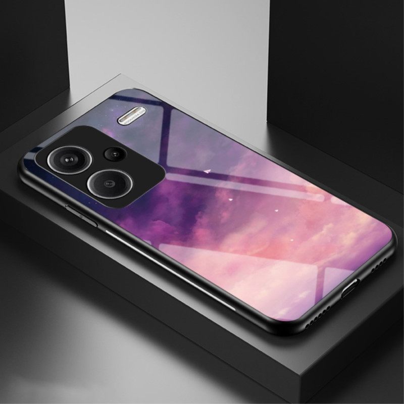 Κάλυμμα Xiaomi Redmi Note 13 Pro Plus 5g Dream Starry Sky Tempered Glass Σιλικόνης