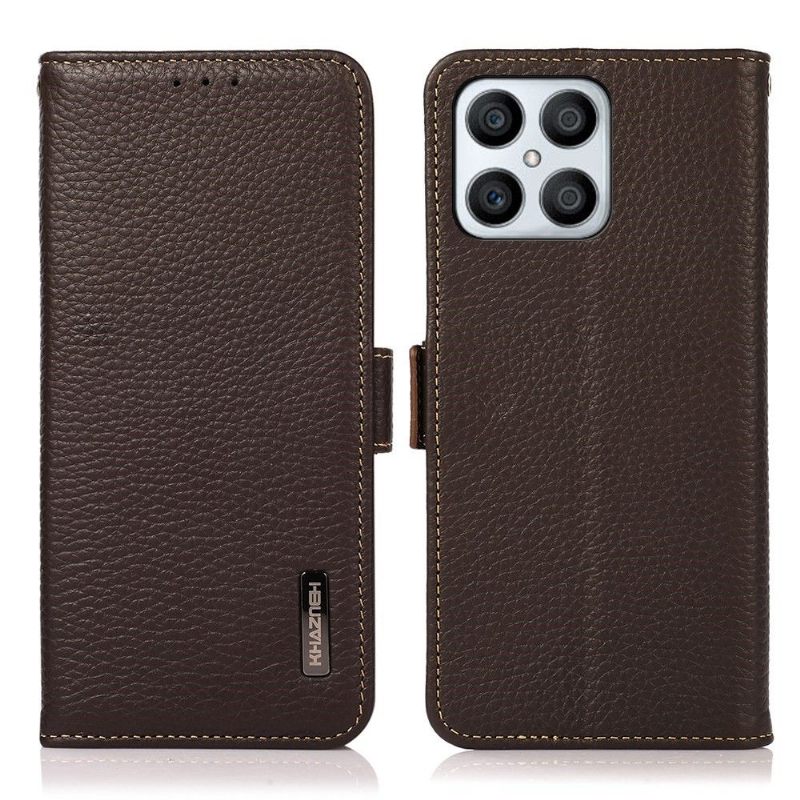 δερματινη θηκη Honor X8 Khazneh Grained Leather First