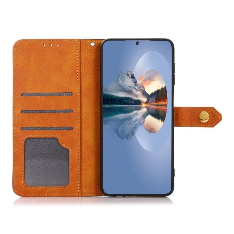 Κάλυμμα Honor X8 Khazneh Bicolor Faux Leather