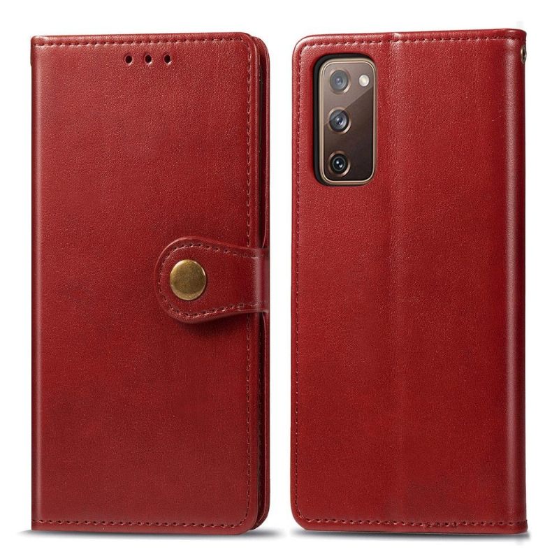 Κάλυμμα Samsung Galaxy S20 FE Indila Faux Leather