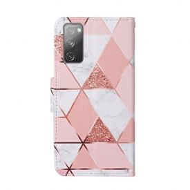 Θήκη Flip Samsung Galaxy S20 FE Chic Geometry