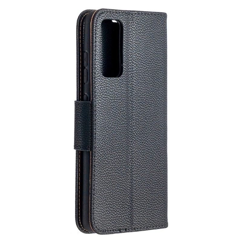 Θήκη Flip Samsung Galaxy S20 FE δερματινη θηκη Grained Leather Effect