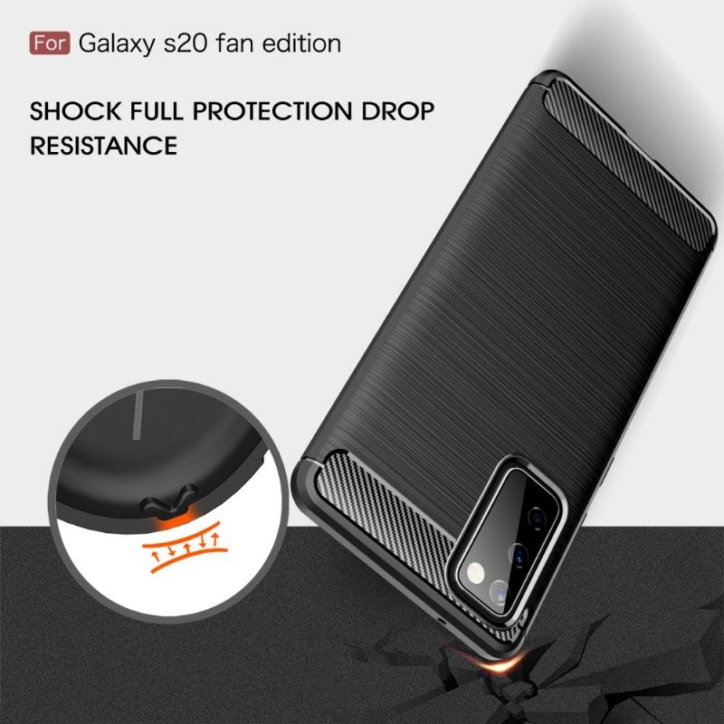 θηκη κινητου Samsung Galaxy S20 FE Flexible Brushed Effect