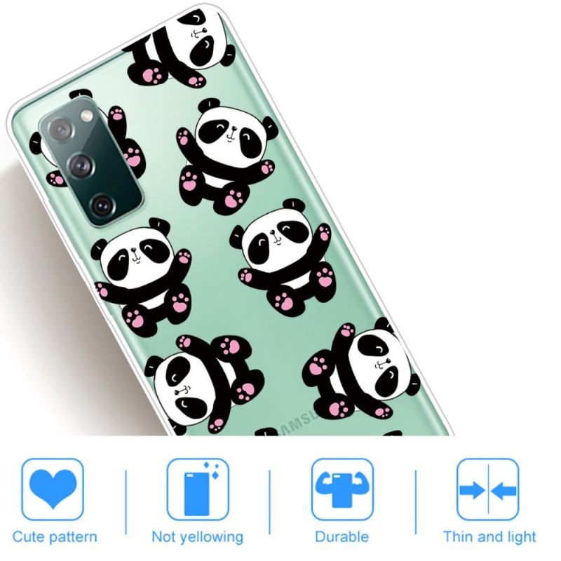 θηκη κινητου Samsung Galaxy S20 FE Happy Pandas