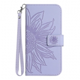 Κάλυμμα Oppo Reno 8 Pro με κορδονι Strappy Sunflower