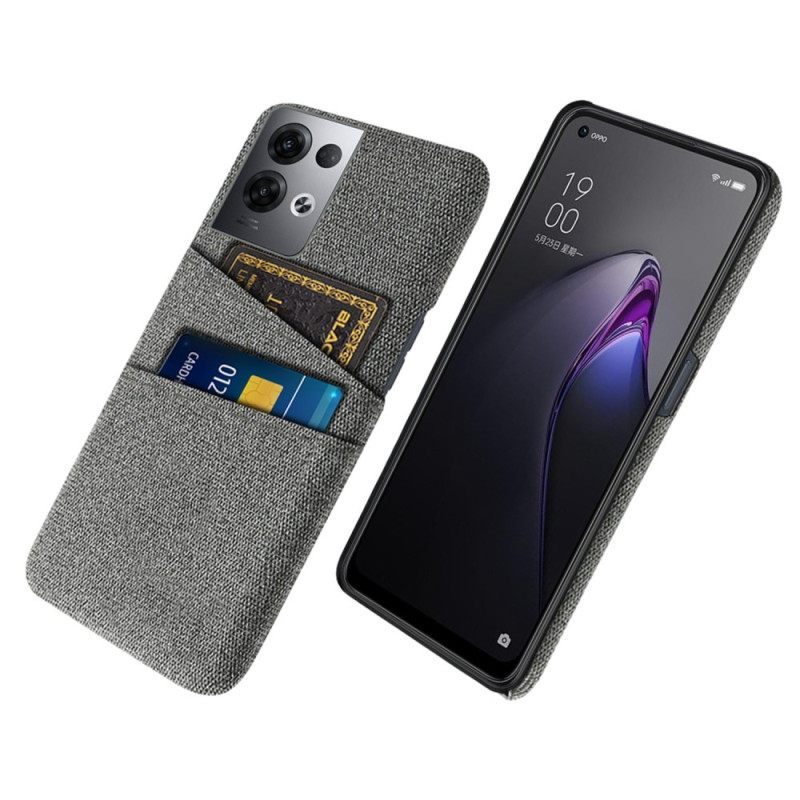 Θήκη Oppo Reno 8 Pro Πανί Θήκης Κάρτας