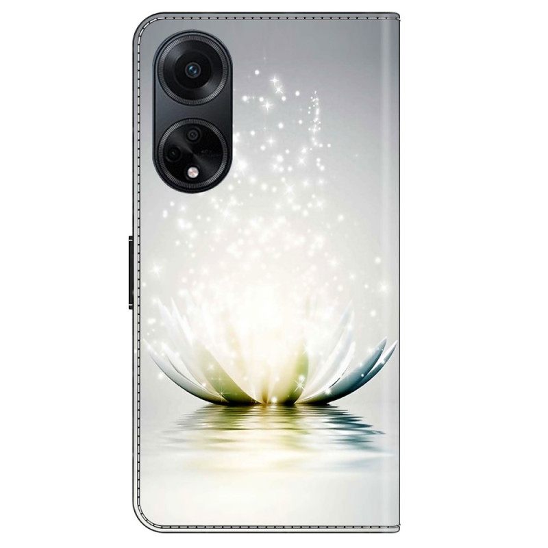 Δερματινη Θηκη Oppo A98 5g Lotus