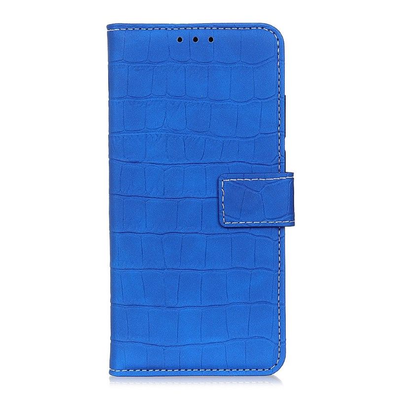 Κάλυμμα Oppo A9 2020 Croc Imitation Leather Effect