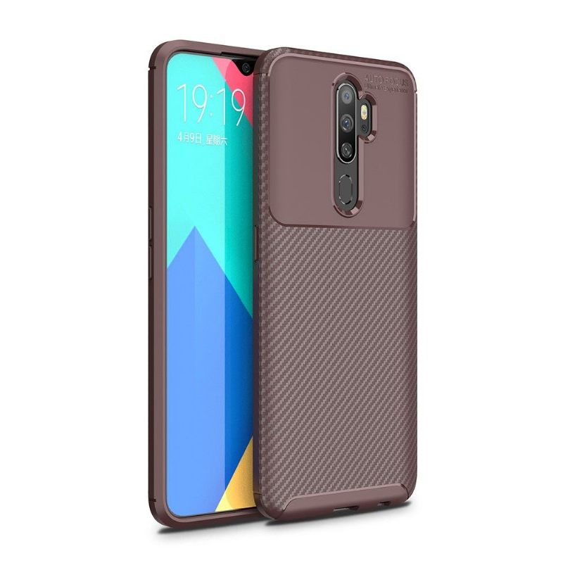 Θήκη Oppo A9 2020 Style Carbon Fiber In Gel