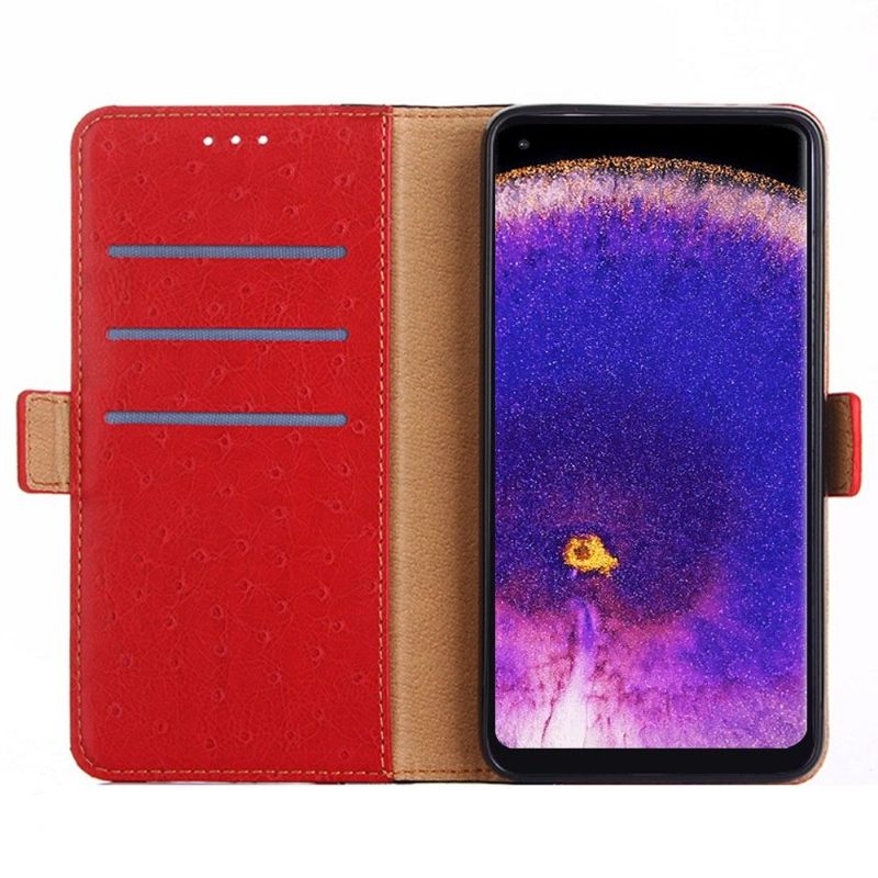 δερματινη θηκη Oppo Find X5 Pro Θήκη Flip Ulrich Faux Leather Folio