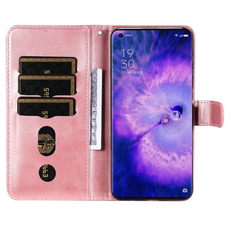 Κάλυμμα Oppo Find X5 Pro πορτοφολι Elena Wallet