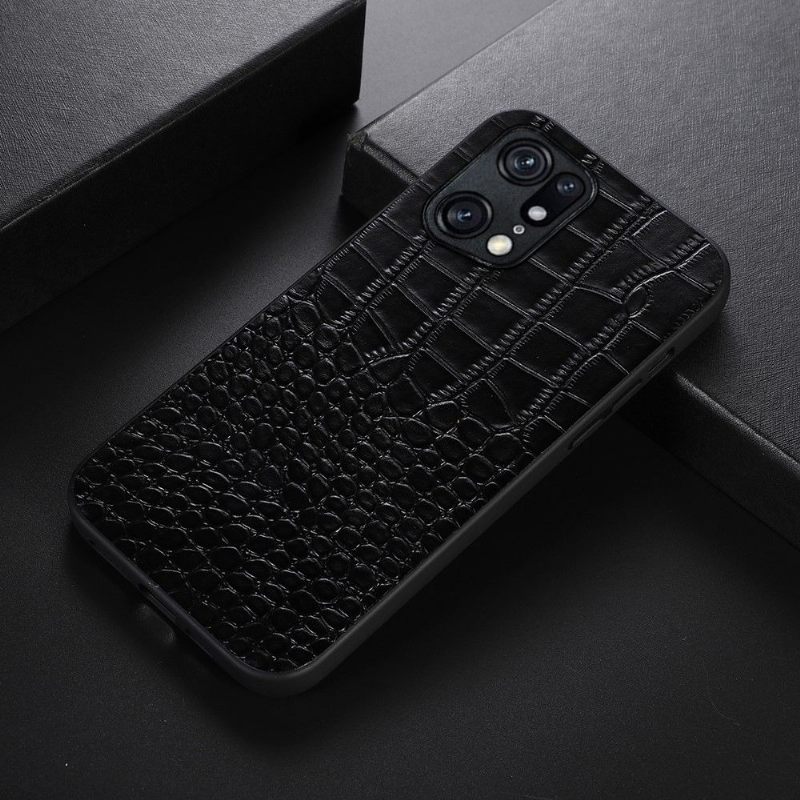 Θήκη Oppo Find X5 Pro Colette Croc Effect Leather