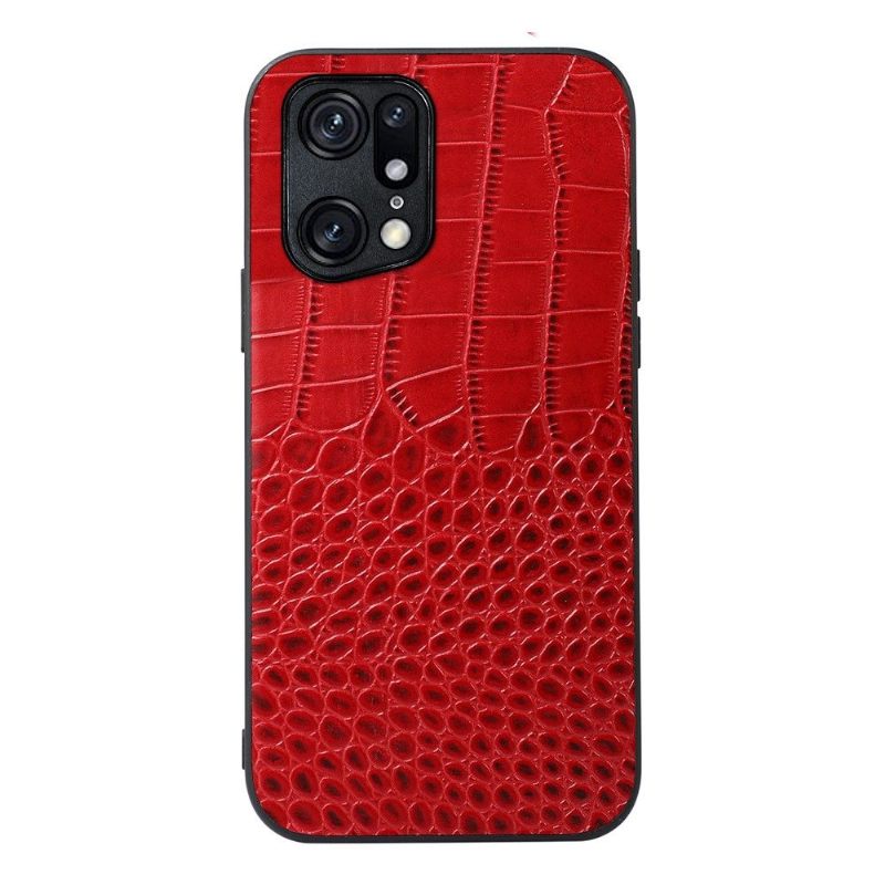 Θήκη Oppo Find X5 Pro Colette Croc Effect Leather