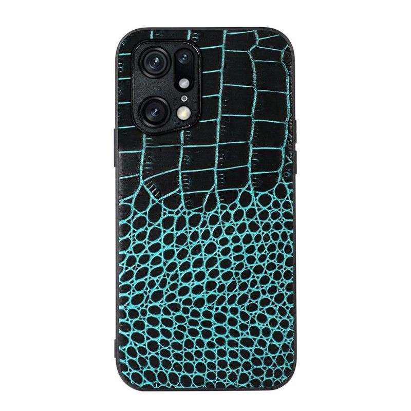 Θήκη Oppo Find X5 Pro Colette Croc Effect Leather