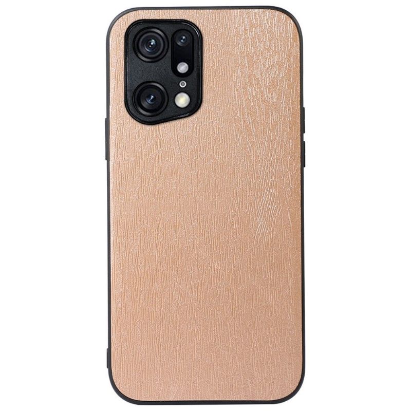 Θήκη Oppo Find X5 Pro Εφέ Faux Leather Bark Effect