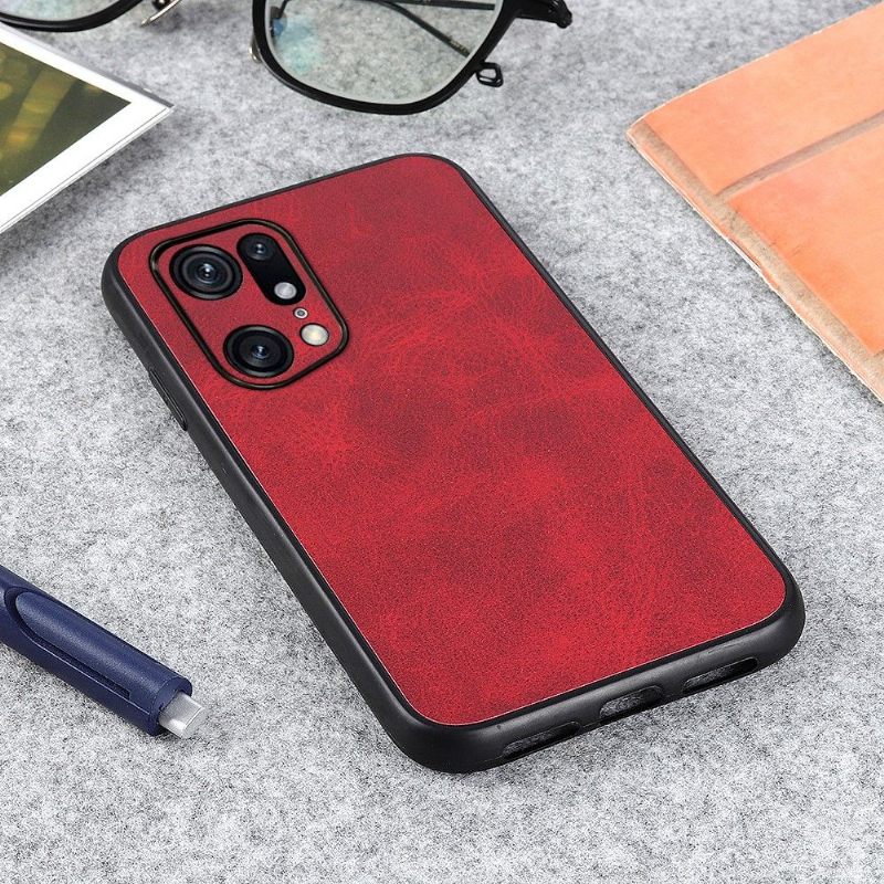 Θήκη Oppo Find X5 Pro Jazz Faux Leather Vintage