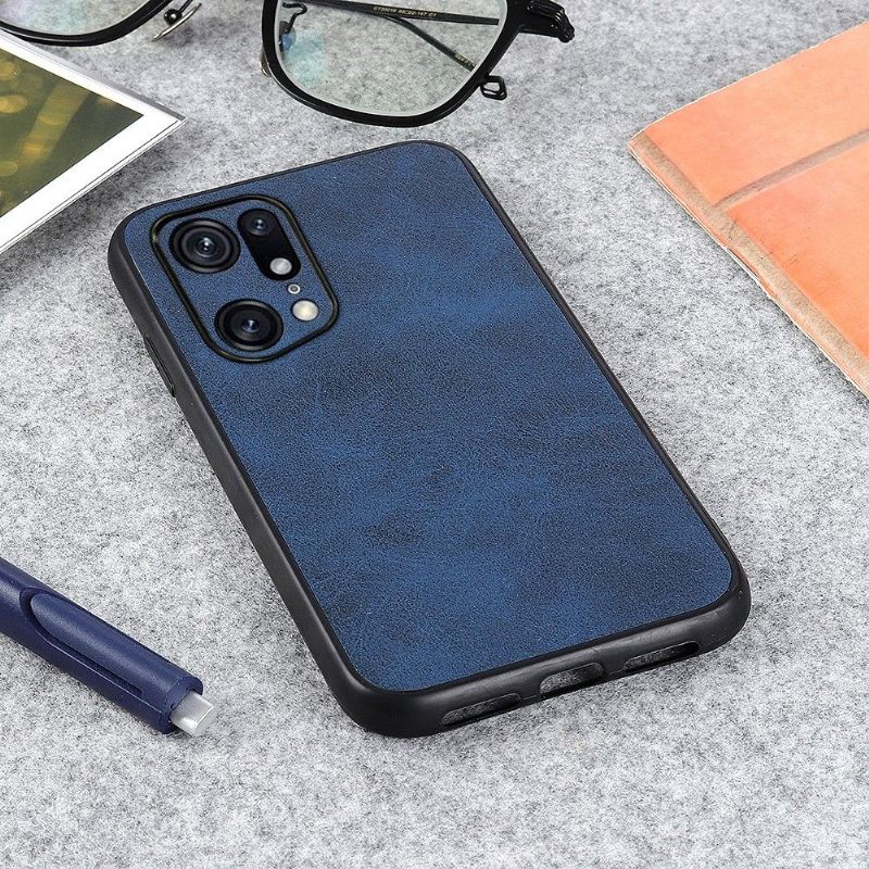 Θήκη Oppo Find X5 Pro Jazz Faux Leather Vintage