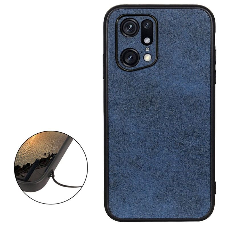 Θήκη Oppo Find X5 Pro Jazz Faux Leather Vintage