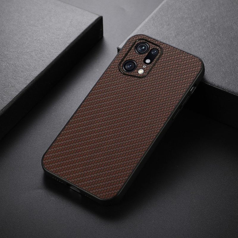 Θήκη Oppo Find X5 Pro Style Carbon Fiber