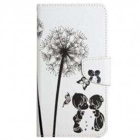 Κάλυμμα iPhone 15 με κορδονι Dandelion Love With Strap