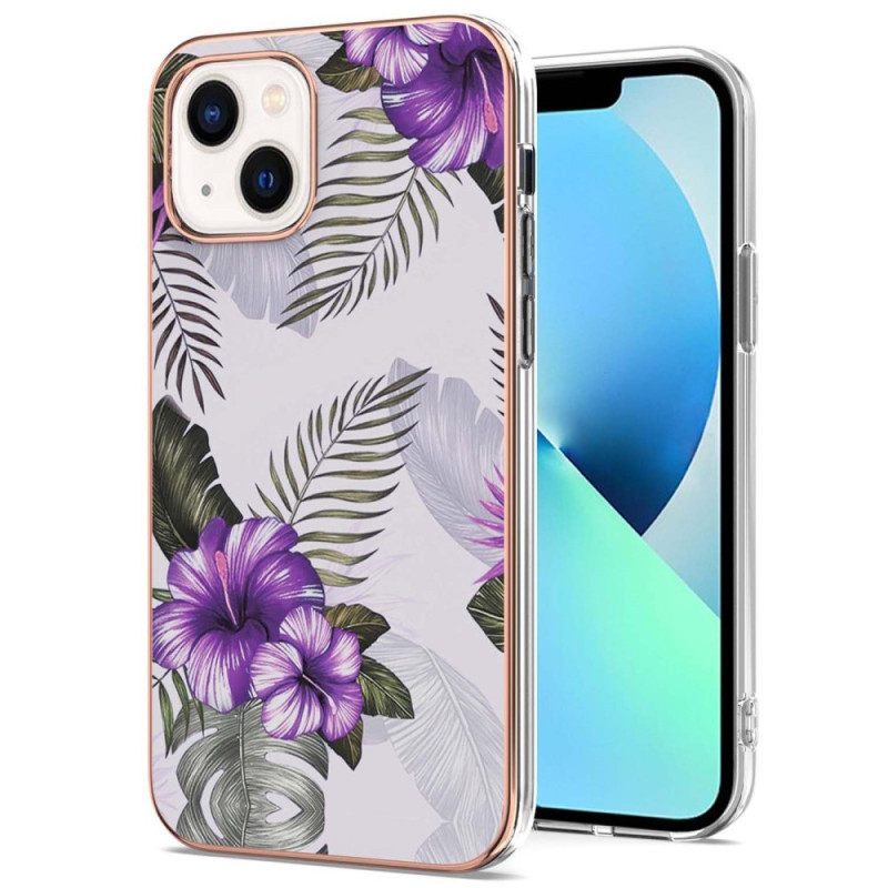 Θήκη iPhone 15 Floral Marble