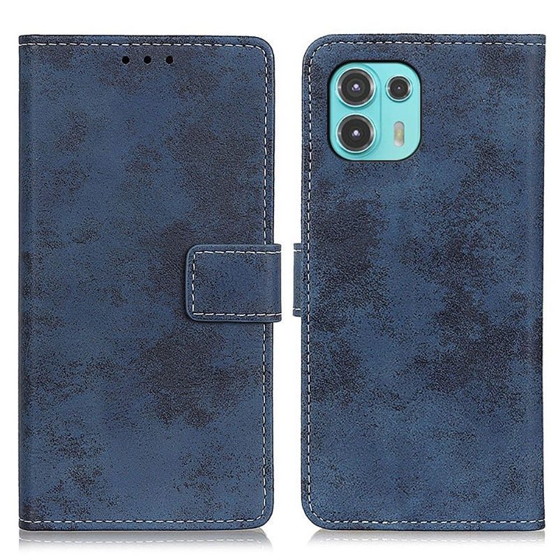 Κάλυμμα Motorola Edge 20 Lite Cyrius Faux Leather Vintage