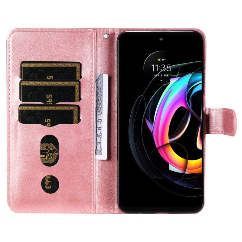 Κάλυμμα Motorola Edge 20 Lite πορτοφολι Elena Wallet