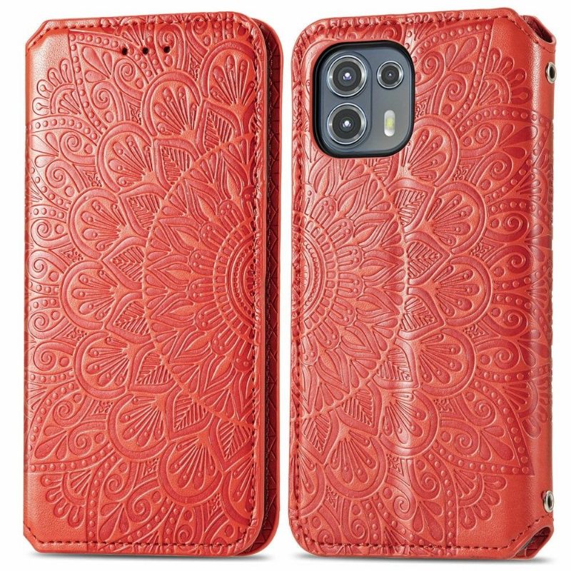 Κάλυμμα Motorola Edge 20 Lite Θήκη Flip Flip Chic Mandala